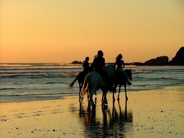Passeggiata a cavallo Vivere in Costa Rica - Passeggiata a cavallo